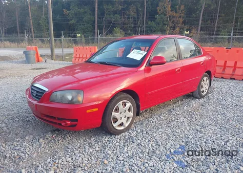 2005 Hyundai Elantra Gls/Gt from USA, damaged, VIN KMHDN46D15U977907